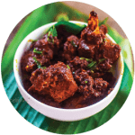 Mutton food items available at Malpe Lunch Home